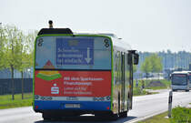 28.04.2018 | Brandenburg - Schönefeld (ILA) | Solaris Urbino 12 | regiobus Potsdam Mittelmark GmbH | PM-RB 329 |