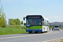 28.04.2018 | Brandenburg - Schönefeld (ILA) | Solaris Urbino 12 | regiobus Potsdam Mittelmark GmbH | PM-RB 330 | 
