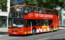 Mercedes- Benz / Unvi Urbis 2.5DD, B-RR 1492, Top Tour Berlin / VIP Bus Connection, Berlin im Juni 2020.