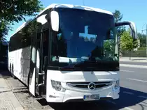 Mercedes Tourismo Vorführwagen in Berlin am 06.08.2018