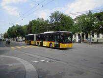 Postauto/PU Motrag Nr. 325 (MAN A23 Lion's City G) am 22.7.2020 in Winterthur, Stadthaus