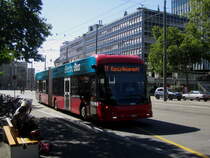 Bernmobil Nr. 205 (Hess Opportunity Charger) am 7.8.2020 beim Hirschengraben.