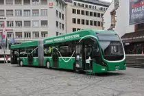 Bis im Jahre 2027 will die BVB ihre Busflotte ganz auf Elektrobusse umstellen. Am 19.09.2020 wird der VDL Elektrobus, der bereits oft auf dem Busnetz im Einsatz steht am Barfüsserplatz dem Publikum vorgestellt.