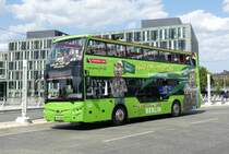 Güleryüz COBRA DD, B-DC 1082 von Gullivers Bus GmbH. Berlin im August 2019
