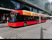 Bern Mobil - Hess Trolleybus Nr.31 bei der Haltestelle beim Bahnhof Bern am 07.09.2020