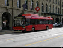 Bern Mobil - Volvo 7700 Nr.123  BE 624123 unterwegs auf der Linie 21 in Bern am 07.09.2020