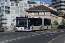 Autobus articulé Mercedes Benz Citaro G 585  
Ici à Lausanne Bonne-Espérance.

© 2020 O.Vietti-Violi