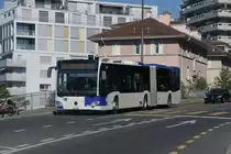 Autobus articulé Mercedes Benz Citaro G 585  
Ici à Lausanne Bonne-Espérance.

© 2020 O.Vietti-Violi