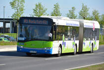 28.04.2018 | Brandenburg - Schönefeld (ILA) | Solaris Urbino 18 | regiobus Potsdam Mittelmark GmbH | PM-RB 376 | 