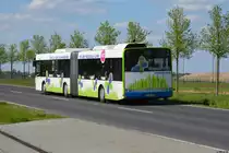 28.04.2018 | Brandenburg - Schönefeld (ILA) | Solaris Urbino 18 | regiobus Potsdam Mittelmark GmbH | PM-RB 376 | 