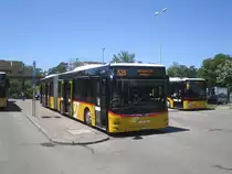 Postauto/Regie Zürcher Unterland Nr. 362 (MAN A23 Lion's City G) am 24.6.2020 beim Bhf. Bülach