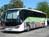 Setra 517 HD von Vega Tour aus Tschechien in Berlin am 06.08.2018