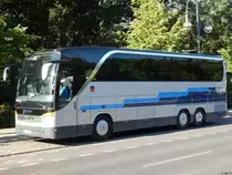 Setra 415 HDH von Šalcininkų autobusų parkas aus Litauen (ex Bus & Reisen Schwerin) in Berlin am 06.08.2018