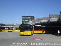 Postauto/Regie Bern Nr. 684 (Solaris Urbino 18) am 7.8.2020 beim Bhf. Bern