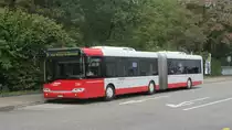 Stadtbus Winterthur Nr. 336 (Solaris Urbino 18, 2004) am 23.9.2020 beim Technorama. Es wurden noch nicht alle Solaris der 1. Generation ausgemustert, obwohl die Nachfolgeserie von MAN bereits im Einsatz ist.
