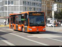 RBS - Mercedes Citaro  Nr203  BE  800203 auf Dienstfahrt in der Stadt Solothurn am 22.09.2020