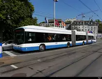 VBZ - Trolleybus Nr.88 unterwegs in der Stadt Zürich am 20.09.2020