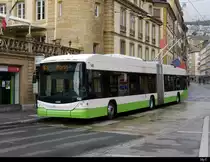TransN Neuchatel - Trolleybus Nr.149 unterwegs auf der Linie 101 in der Stadt Neuchatel am 21.09.2020