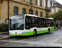 TransN Neuchatel - Mercedes Citaro Nr.232  NE  195232 unterwegs auf der Linie 109 in der Stadt Neuchatel am 21.09.2020
