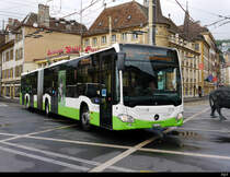 TransN Neuchatel - Mercedes Citaro Nr.375 NE 146375 unterwegs auf der Linie 102 in der Stadt Neuchatel am 21.09.2020