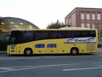 Volvo 9900 von Manfred Schoor Busreisen aus Deutschland in Neubrandenburg am 07.08.2018
