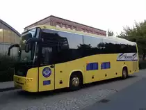 Volvo 9900 von Manfred Schoor Busreisen aus Deutschland in Neubrandenburg am 07.08.2018