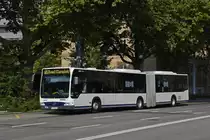 Mercedes Citaro der SWEG, auf der Linie 55, fährt zur Haltestelle am badischen Bahnhof. Die Aufnahme stammt vom 17.09.2020.
