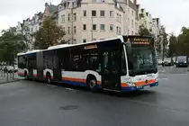 ESWE Verkehr Mercedes Benz Citaro 2 G Wagen 376 am 26.09.20 in Wiesbaden