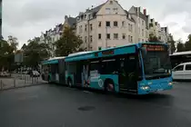 ESWE Verkehr Mercedes Benz Citaro 1 Facelift G Wagen 311 am 26.09.20 in Wiesbaden