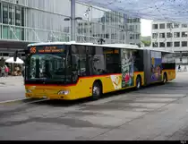 Postauto - Mercedes Citaro  AG 479339 bei den Haltestellen vor dem Bahnhof Aarau am 23.09.2020