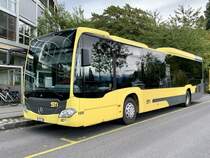 MB C2 LE Ü 156 der STI am 27.9.20 hinter dem Bahnhof Thun