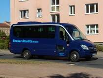 Mercedes Sprinter von Becker-Strelitz Reisen aus Deutschland in Neustrelitz am 07.08.2018