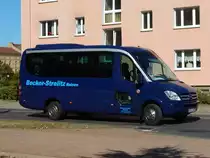 Mercedes Sprinter von Becker-Strelitz Reisen aus Deutschland in Neustrelitz am 07.08.2018