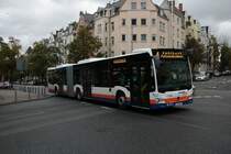 ESWE Verkehr Mercedes Benz Citaro 2 G Wagen 297 am 26.09.20 in Wiesbaden