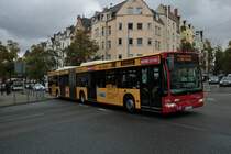 ESWE Verkehr Mercedes Benz Citaro 1 Facelift G Wagen 319 am 26.09.20 in Wiesbaden