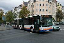 ESWE Verkehr Mercedes Benz Citaro 1 Facelift G Wagen 175 am 26.09.20 in Wiesbaden