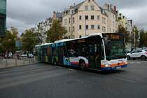 ESWE Verkehr Mercedes Benz Citaro 2 G Wagen 341 am 26.09.20 in Wiesbaden