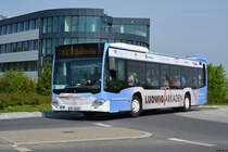 28.04.2018 | Brandenburg - Schönefeld (ILA) | Mercedes Benz Citaro II Ü | Verkehrsgesellschaft Teltow-Fläming mbH | TF-VG 69 | 