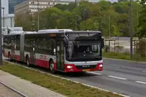 WX 5874 MAN Lion's City vom CFL, in den Straßen der Stadt Luxemburg unterwegs. 29.09.2020