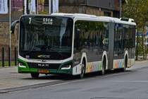 ST 4661 MAN Lion's City vom Tice, an der Haltestelle Esch Alzette, Av. du Rock'n'Rol. 29.09.2020