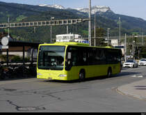 LieMobil - Mercedes Citaro Nr.12  FL 39812 unterwegs in Sargans am 30.09.2020