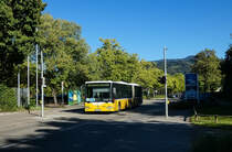 Mercedes O530 G Citaro KA HT 697 von Hagro Transbus Reisen Gmbh als Bus726A (Elzach Bahnhof - Denzlingen ZOB) an der Haltestelle Denzlingen Sport- und Familienbad.

