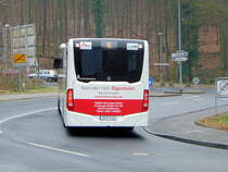 Stadtwerke Aschaffenburg / Wagen 182 (AB-VA 82) / Aschaffenburg, Am Hasenkopf (Klinikum Aschaffenburg) / Mercedes-Benz O 530 C2 / Aufnahemdatum: 25.01.2020 / Werbung: Neska Bauträger GmbH