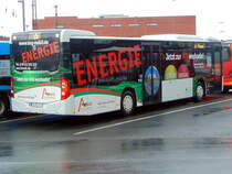 Kahlgrund-Verkehrs-Gesellschaft mbH (KVG) / AB-KV 1400 / Aschaffenburg, Hauptbahnhof/ROB / Mercedes-Benz O 530 Ü C2 / Aufnahemdatum: 26.02.2020 / Werbung: Aschaffenburger Versorgungs GmbH