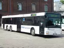 MAN Niederflurbus 2. Generation von PKS Szczecin aus Polen in Stettin am 08.08.2018