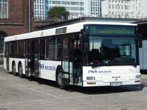 MAN Niederflurbus 2. Generation von PKS Szczecin aus Polen in Stettin am 08.08.2018