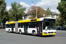 Stadtbus Mainz: Volvo 7700 Gelenkbus von Autobus Sippel GmbH (Wagen 241), aufgenommen im September 2020 an der Haltestelle  Goethestraße  in Mainz.