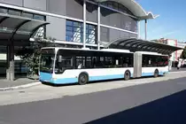 Bus Koblenz: Mercedes-Benz Citaro Facelift G (ehemals Hamburger Hochbahn AG) der KVG Zickenheiner (Zickenheiner-Gruppe), aufgenommen im September 2020 am Hauptbahnhof in Koblenz.