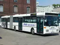 Mercedes O 405 von PKS Szczecin aus Polen in Stettin am 08.08.2018