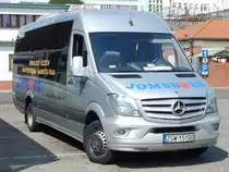 Mercedes Sprinter von Jomsborg aus Polen in Stettin am 08.08.2018